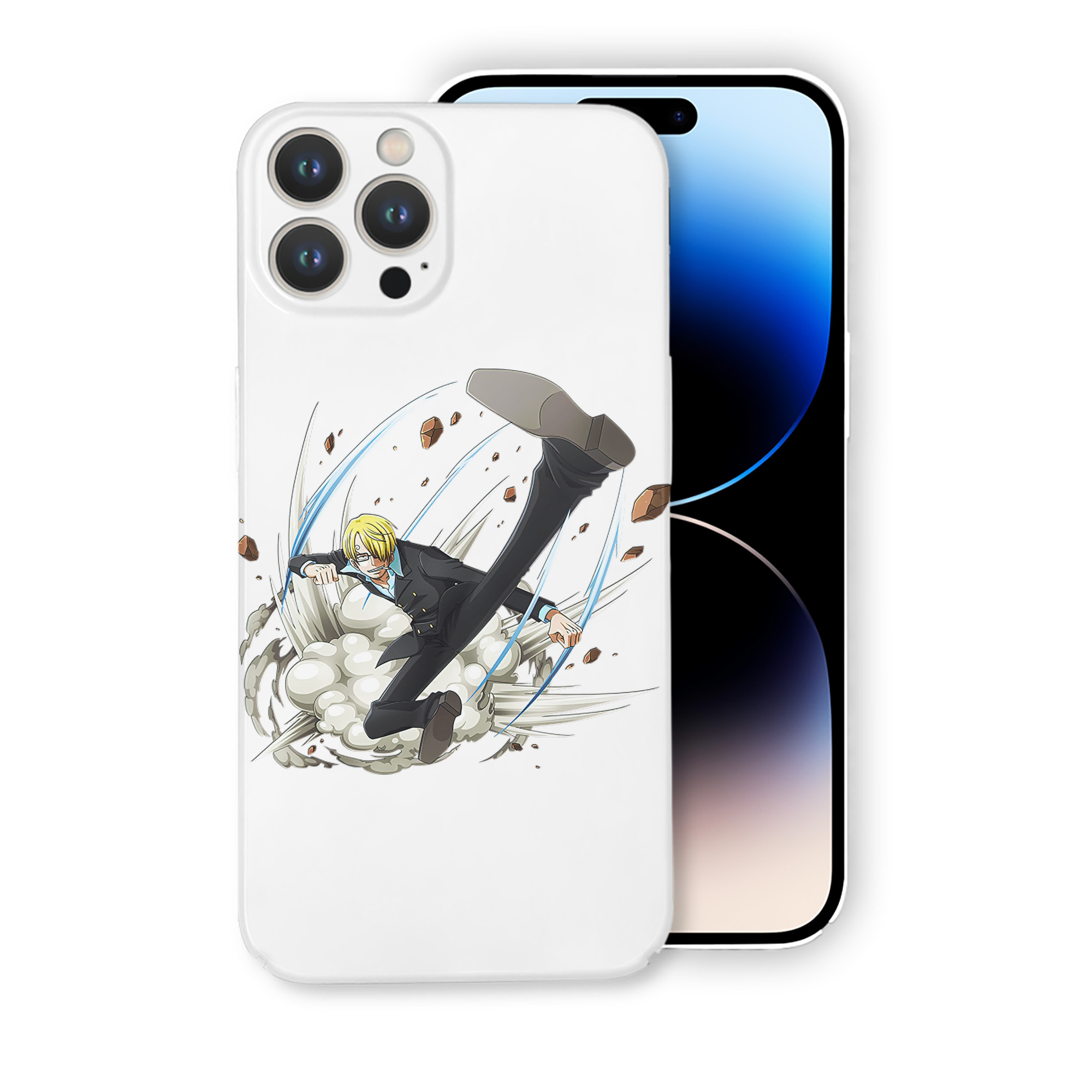 （画像用） ワンピース サンジ ONE PIECE Sanji 【iPhone 14シリーズ対応】ハードケース